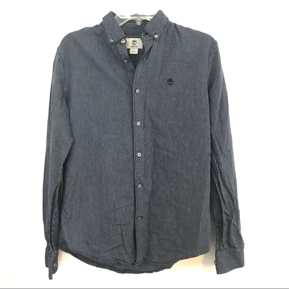 Timberland slim fit button shirt. Small - Picture 1 of 8